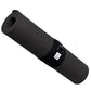 BreastEez yoga mat rolled with strap highly durable and comfortable in black